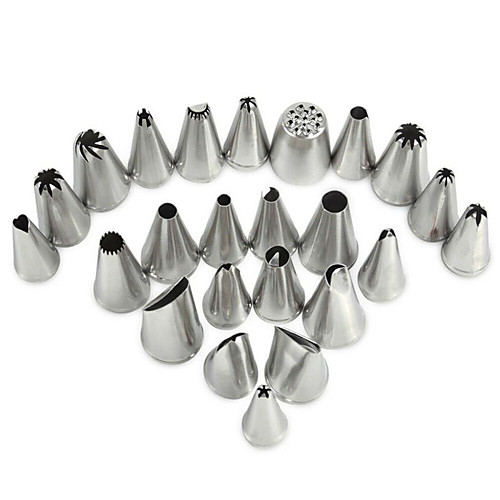 

24pcs Cake Decorating Flower Mouth DIY Baking Essential Cake Decorating Tool Set
