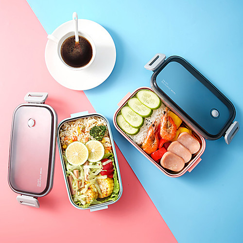 

304 Stainless Steel Heat Preservation Lunch Box Office Worker Anti-scalding Heatable