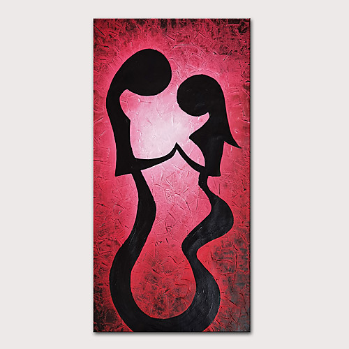 

Mintura Large Size Hand Painted Abstract Knife Couples Oil Paintings On Canvas Modern Pop Art Posters Wall Picture For Home Decoration No Framed Rolled Without Frame