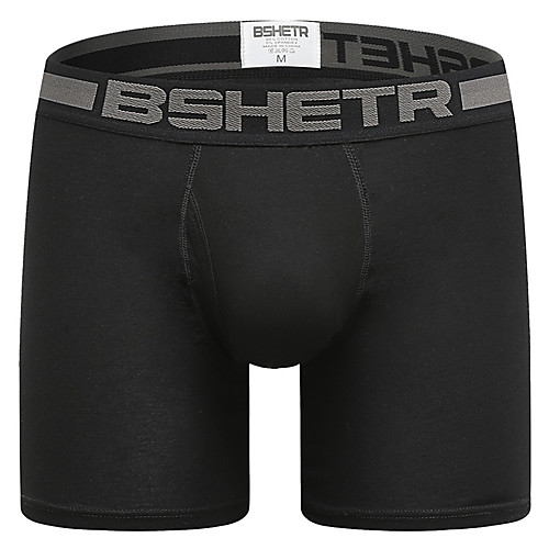 

Men's Sports Underwear Athleisure Shorts Boxer Briefs Bottoms Cotton Winter Fitness Gym Workout Performance Running Training Breathable Quick Dry Soft Sport White Black / Stretchy