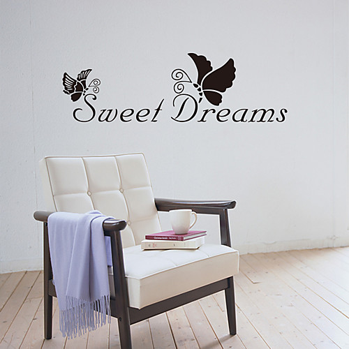 

Letter Wall Stickers Decorative Wall Stickers, PVC Home Decoration Wall Decal Wall Decoration / Removable 5623CM