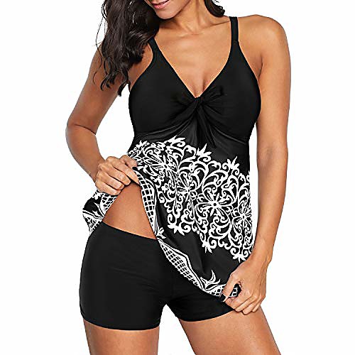 

Women's Tankini Swimwear Beach Wear Swimwear Swimming Water Sports / Plus Size