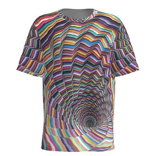 

Men's Abstract Graphic T-shirt Short Sleeve Daily Tops Basic Round Neck Light gray