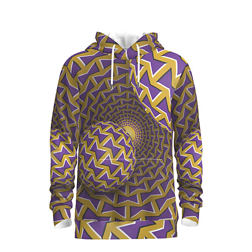 

Men's Daily Pullover Hoodie Sweatshirt Abstract Graphic Hooded Basic Hoodies Sweatshirts Purple