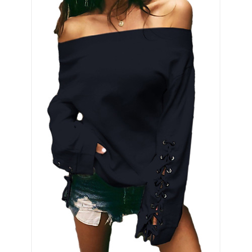 

Women's Pullover Sweatshirt Solid Color Plain Daily non-printing Casual Hoodies Sweatshirts Blue Army Green