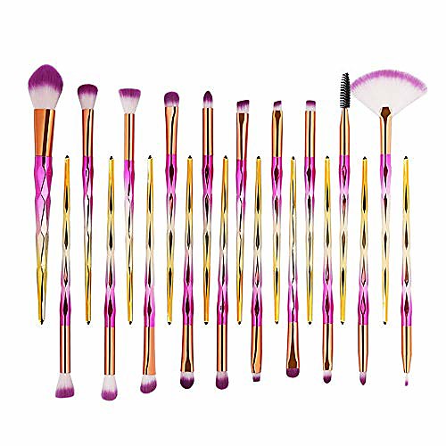 

makeup brushes 14 piecespremium synthetic foundation powder concealers eye shadows makeup 1-20 pcs brush set…