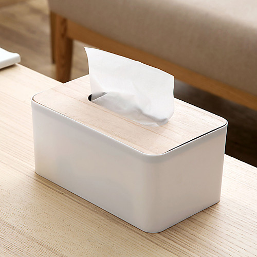 

Solid Wood Cover Tissue Box Living Room Creative Paper Pumping Household European-style Simple Napkin