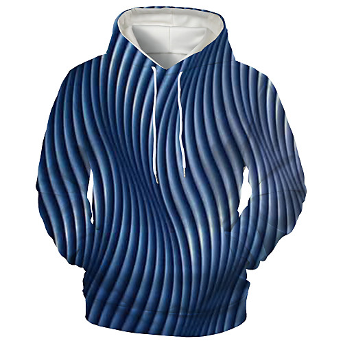 

Men's Daily Hoodie Graphic Hooded Casual Basic Hoodies Sweatshirts Royal Blue