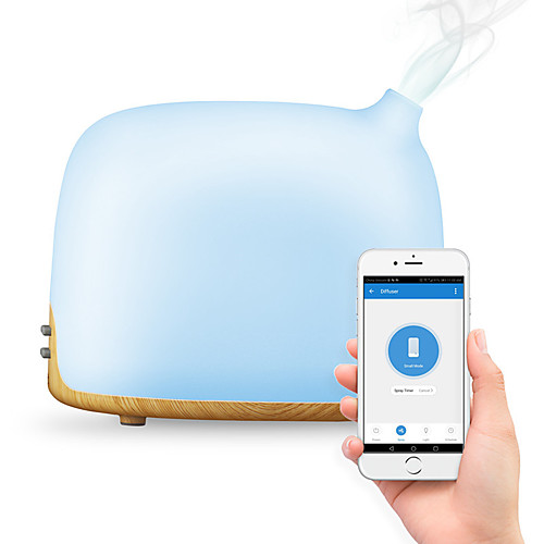 

New Products Idea Remote Control Wood Grain Oil Diffuser Essential Oil Diffuser /Ultrasonic Humidifier