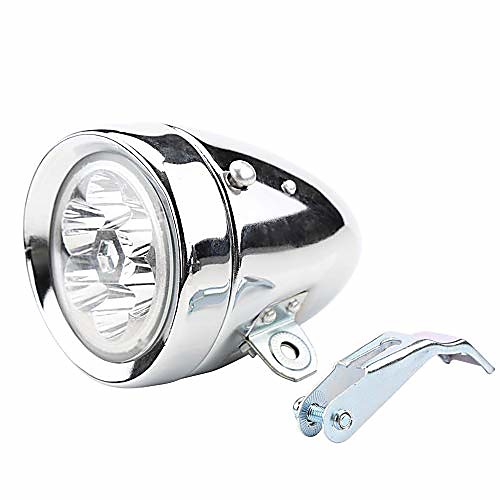 

Bicycle Headlamp, 6 LED Waterproof Bicycle Bike Headlight Made of ABS and Metal Material,160 Degree Viewing Angle and Special Lens Design,Suitable for Ride at Night
