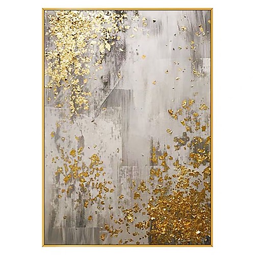 

Oil Painting Hand Painted Vertical Abstract Landscape Comtemporary Modern Rolled Canvas (No Frame)