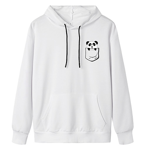 

Women's Pullover Hoodie Sweatshirt Graphic Daily Weekend Basic Casual Hoodies Sweatshirts White Black Blue