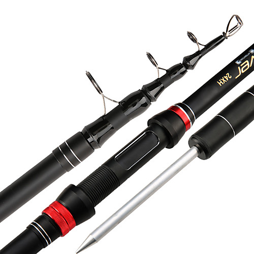 

Fishing Rod Telespin Rod 180-450 cm Carbon Portable Telescopic Sea Fishing
