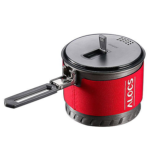 

Camping Pot Single Portable Stainless Steel Hard Alumina PP (Polypropylene) for 1 - 2 person Outdoor Camping / Hiking Picnic