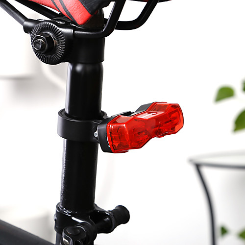 

LED Bike Light Clips and Mounts Bike Glow Lights Rear Bike Tail Light Bicycle Cycling Waterproof LED Lightweight CR2032 6 lm Button Red Everyday Use Cycling / Bike / ABS
