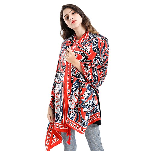 

Women's Active Rectangle Scarf - Floral / Print Washable
