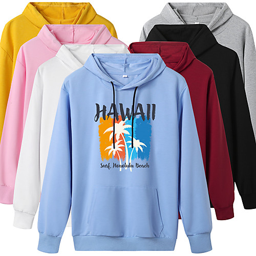 

Women's Hoodie Pullover Artistic Style Hoodie Cartoon Sport Athleisure Hoodie Top Long Sleeve Warm Soft Oversized Comfortable Everyday Use Exercising General Use / Winter