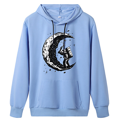 

Women's Hoodie Pullover Artistic Style Hoodie Cartoon Sport Athleisure Hoodie Top Long Sleeve Warm Soft Oversized Comfortable Everyday Use Exercising General Use / Winter