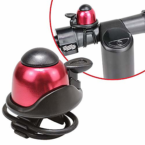 

Scooter Bell Horn for Scooter ES Series, Bell Ring Crip Clease Sound Replacement for Electric Scooter Aluminum Alloy Cycling Ringing Bike Handlebar Horn for ES1/ES2/ES3/ES4 Electric Scooter
