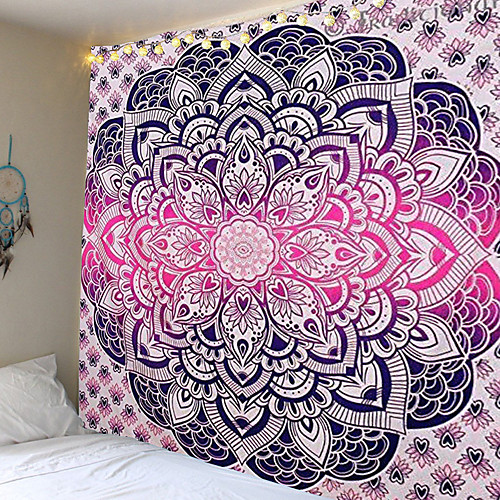 

Mandala Bohemian Wall Tapestry Art Decor Blanket Curtain Hanging Home Bedroom Living Room Dorm Decoration Boho Hippie Psychedelic Floral Flower Lotus Indian