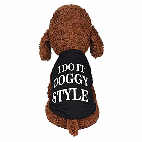 

wakeu dog clothes for small dogs boy yorkies girl chihuahua summer fall - puppy cat shirt ido it vest tank tops - pet schnauzer female male clothing