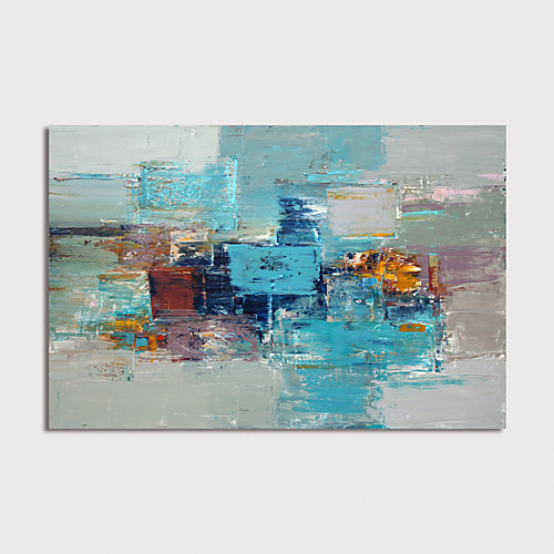 

Oil Painting Hand Painted Horizontal Abstract Modern Stretched Canvas