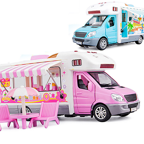 

Transport Car Toy Beach Theme Mini Food Truck Simulation Music & Light Alloy Mini Car Vehicles Toys for Party Favor or Kids Birthday Gift / Kid's
