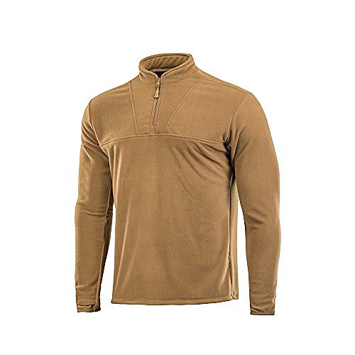 

fleece jacket underwear sweater tactical top delta (coyote brown, xxxl)
