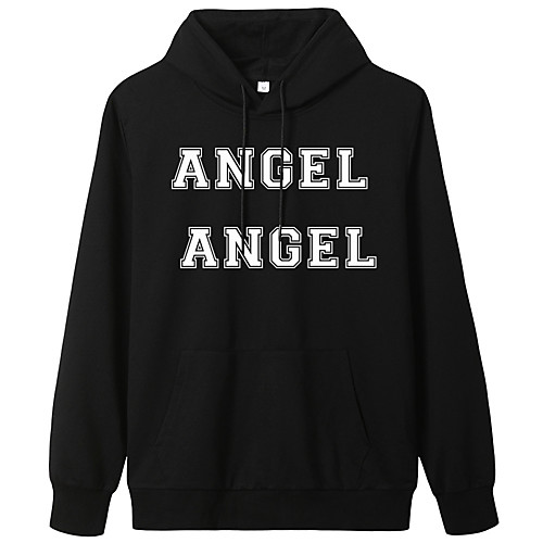 

Women's Hoodie Pullover Artistic Style Hoodie Letter Printed Sport Athleisure Hoodie Top Long Sleeve Warm Soft Oversized Comfortable Everyday Use Exercising General Use / Winter
