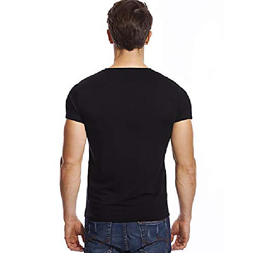 

Men's T shirt non-printing Solid Color Classic Style Causal Tops ArmyGreen White Black