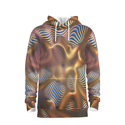 

Men's Pullover Hoodie Sweatshirt Graphic Abstract Daily 3D Print Basic Hoodies Sweatshirts Brown