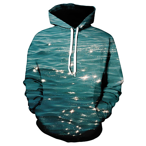 

Men's Hoodie Graphic Hooded Casual Hoodies Sweatshirts Light Green