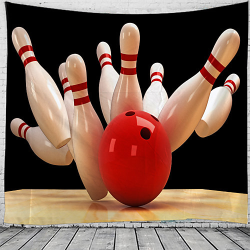 

Bowling pattern Tapestry Wall Hanging Tapestries Wall Blanket Wall Art Wall Decor Landscape Painting Tapestry Wall Decor