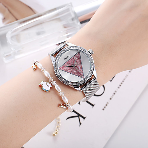 

Women's Bracelet Watch Quartz Watches Analog Quartz Modern Style Stylish Fashion Chronograph Creative Casual Watch