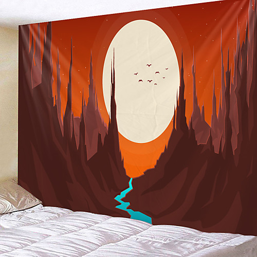 

Home Living Tapestry Wall Hanging Tapestries Wall Blanket Wall Art Wall Decor Landscape Painting Tapestry Wall Decor