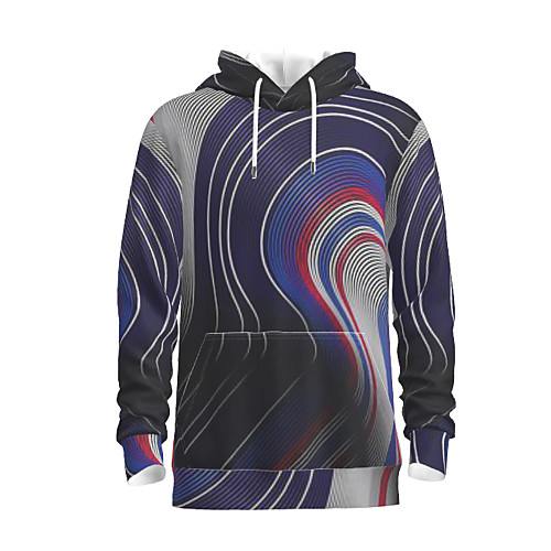 

Men's Daily Pullover Hoodie Sweatshirt Abstract Graphic Hooded Basic Hoodies Sweatshirts Purple