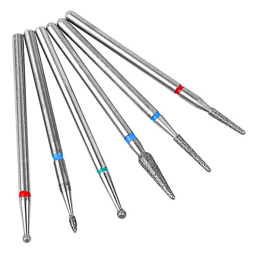 

6pcs Nail Art Diamond Grinding Head Set Special Grinding Brush Tool Polishing Tool