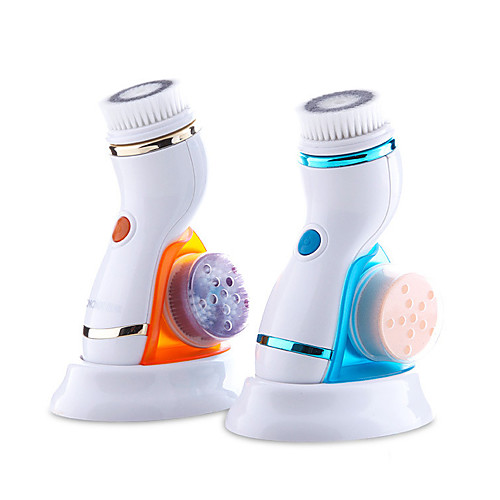 

Four-In-One Electric Cleansing Device Cleansing Brush to Remove Blackheads and Pores Cleaner Beauty Instrument Cleansing Device Deep Cleaning Four Massage Heads