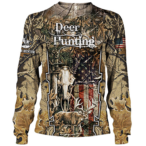 

Men's Pullover Sweatshirt Graphic Round Neck Daily Weekend Casual Party Hoodies Sweatshirts Brown