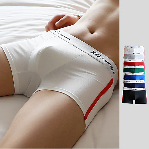 

Men's Sports Underwear Sports & Outdoor Shorts Bottoms Elastane Cotton Winter Running Walking Jogging Training Breathable Quick Dry Soft Sport White Black Red Blue Green Royal Blue / Stretchy