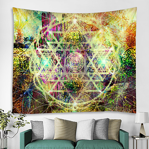 

Mandala Bohemian Wall Tapestry Art Decor Blanket Curtain Hanging Home Bedroom Living Room Dorm Decoration Boho Hippie Psychedelic Floral Flower Lotus Indian