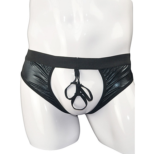 

Men's 1 Piece Basic G-string Underwear - Normal Low Waist White Black Blue One-Size