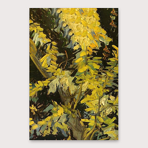

Oil Painting Hand Painted Vertical Abstract Landscape Modern Stretched Canvas