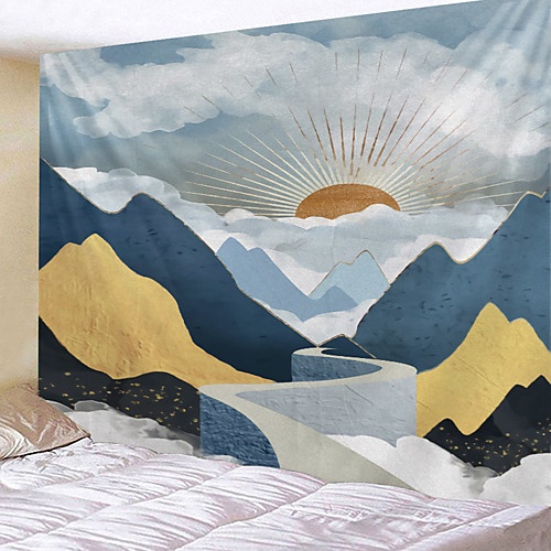 

Home Living Tapestry Wall Hanging Tapestries Wall Blanket Wall Art Wall Decor Landscape Painting Tapestry Wall Decor