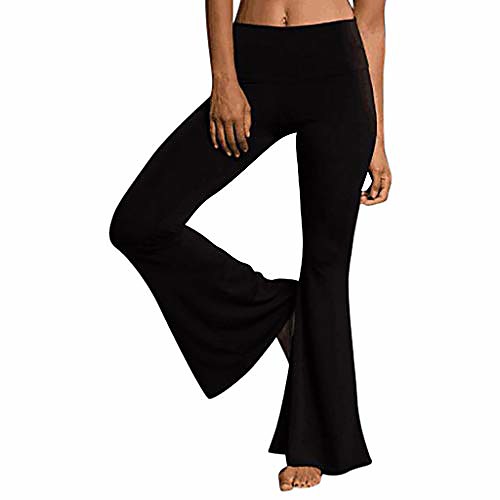 

womens high waist casual print sports pants harem pants bell bottoms yoga pants