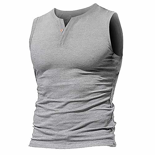

Men's T shirt Solid Color Club Tops Dark Gray White Black