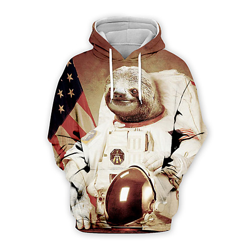 

Men's Pullover Hoodie Sweatshirt Graphic Hooded Daily Weekend Basic Casual Hoodies Sweatshirts Khaki