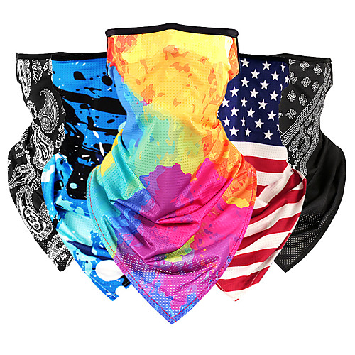 

Neck Gaiter Neck Tube Balaclava Bandana Mask Men's Women's Unisex Headwear Multi Color Fashion UV Sun Protection Dust Proof Cooling for Fitness Running Cycling Autumn / Fall Spring Summer