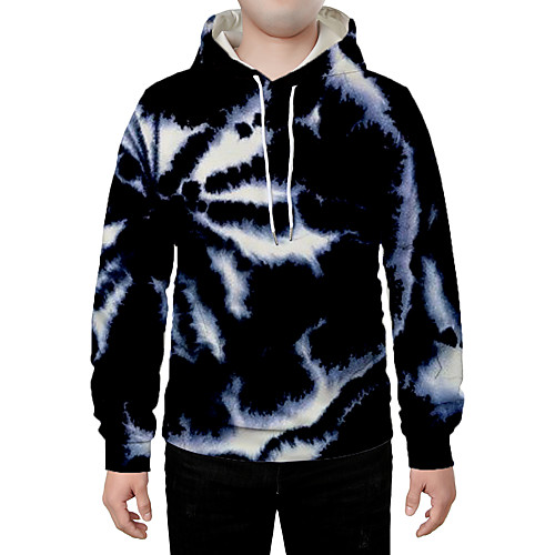 

Men's Hoodie Graphic Daily Going out 3D Print Casual Hoodies Sweatshirts Black