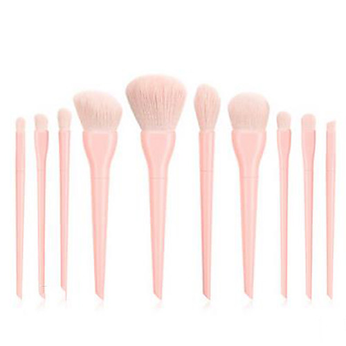 

Professional Makeup Brushes 10pcs Professional Soft Full Coverage Comfy Plastic for Eyeliner Brush Makeup Brush Eyeshadow Brush